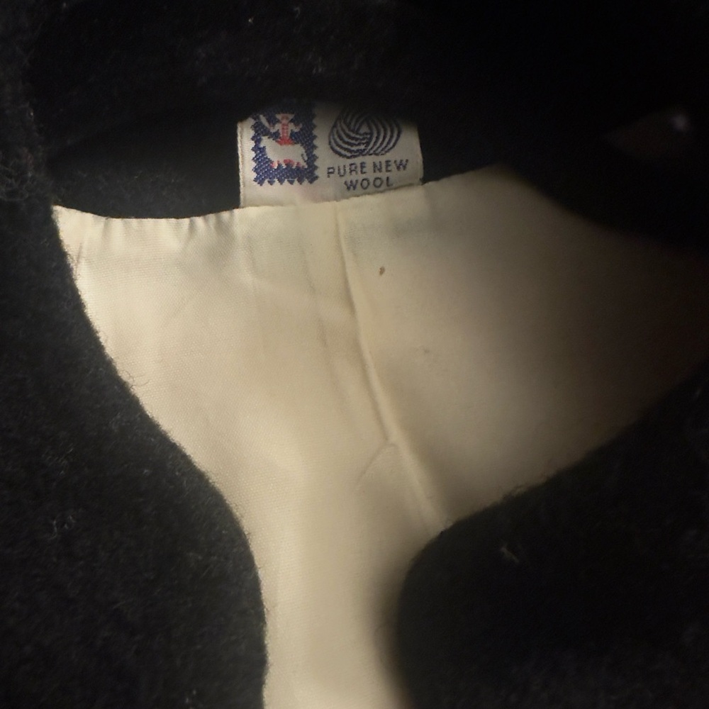 Embroidered Cream Wool Sweater Jacket - Picture 6 of 6